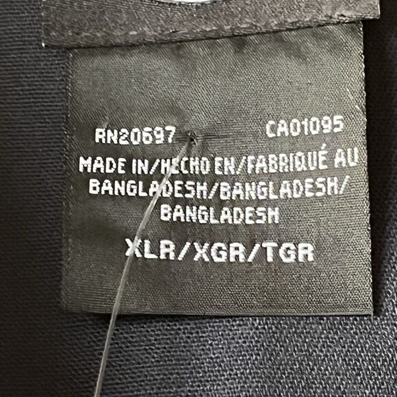 Dickies Mens Unlined Eisenhower Jacket Canvas Work Coat JT75 Dark Navy XL Reg - Picture 13 of 16